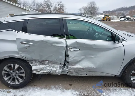 2018 Nissan Murano Sv from USA, damaged, VIN 5N1AZ2MG7JN122626
